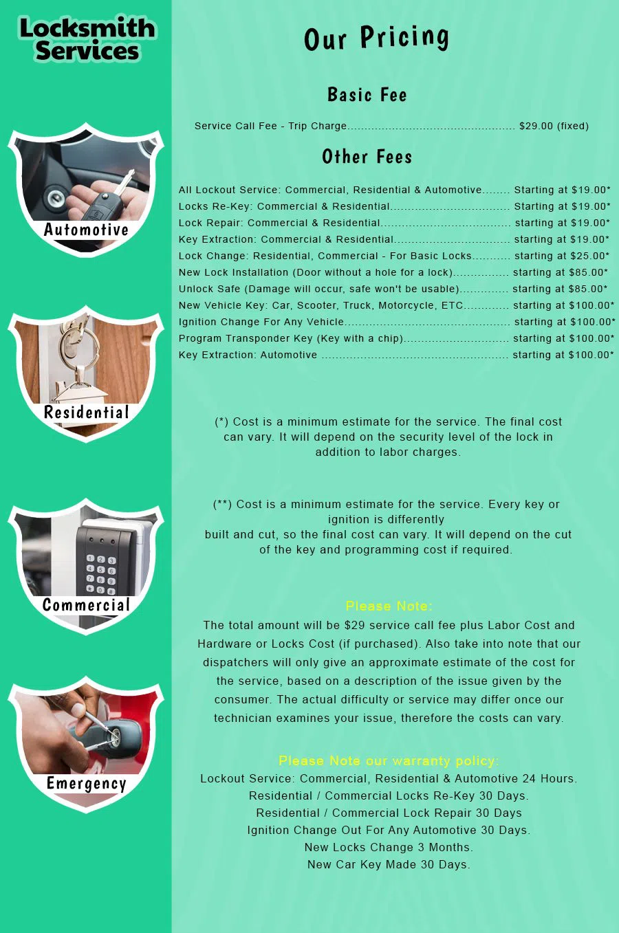 New Vision IA Locksmith Store, New Vision, IA 515-218-2076